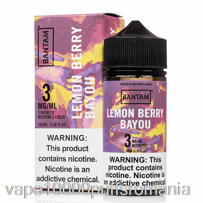 Vape Romania Lemon Berry Bayou - Bantam Vape - 100ml 6mg